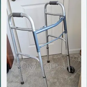 Walker Glorified Ortho Walker Folding With Wheels Adjustable