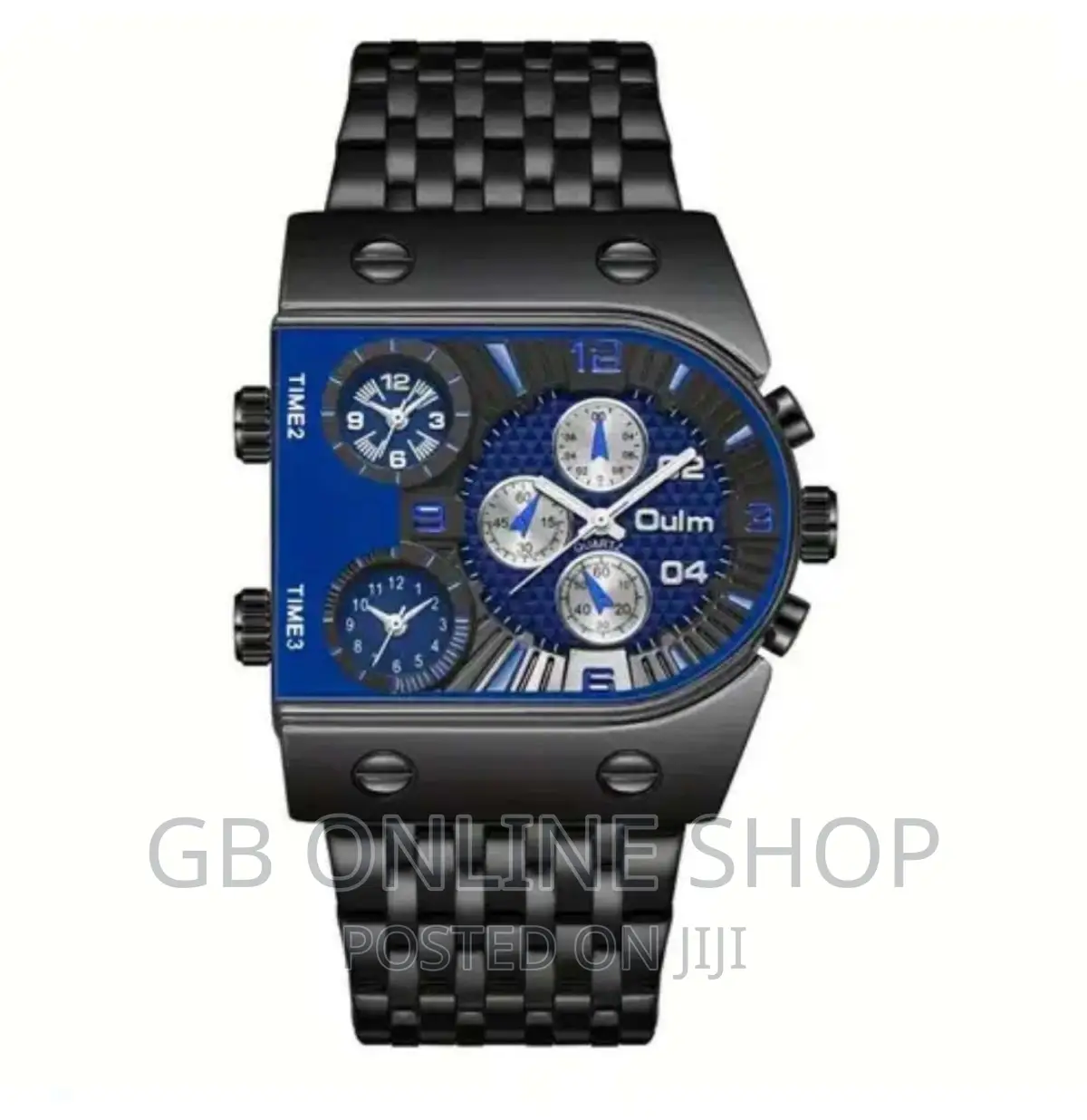 Oulm Watch Steel Strap Casual Quartz Watch