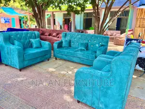 Sofa L Shape or Corner Sofa Made of Wooden Material