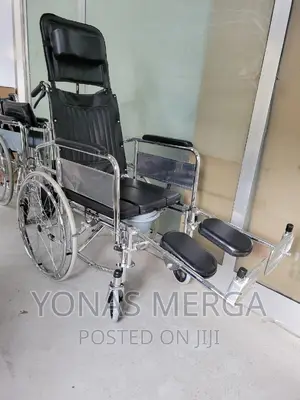 Wheelchair Toilet/Bed : MERCB-R
Reclining Manual Wheelchair