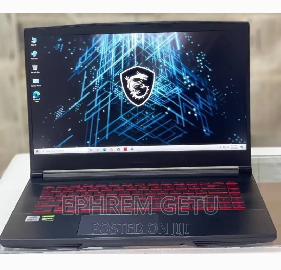 New Laptop MSI GF63 8GB Intel Core I5 SSD 512GB