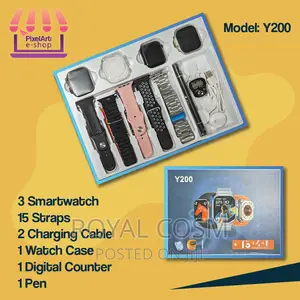 Y200 3 Smart Watches Combination Package