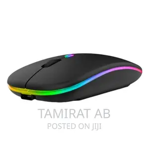Hp W10 Rechargeable Slim Wireless Mouse Bluetooth 5.1+ 2.4g
