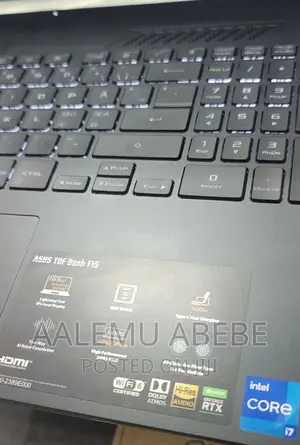 New Laptop Asus TUF Gaming A15 16GB Intel Core I7 SSD 1T