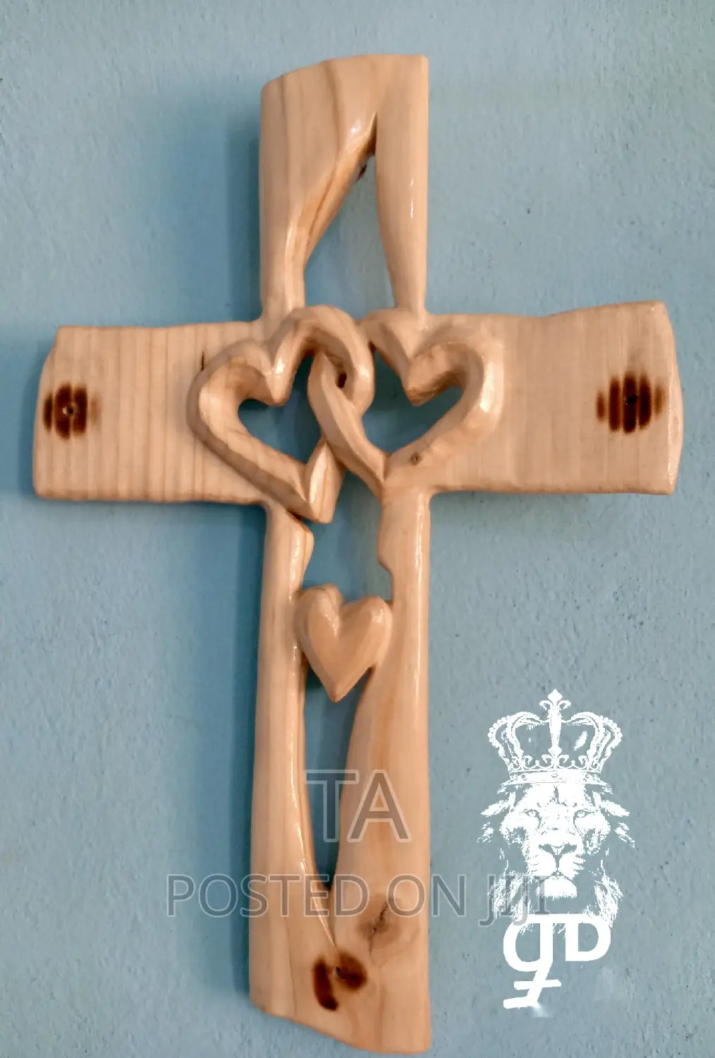 Artistic Decor Wooden Handicraft Cross