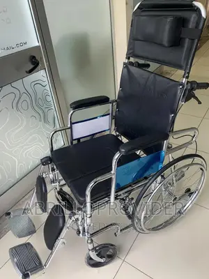 Removable High Backrest,Wheelchair|Potty Wheelchair|Commode