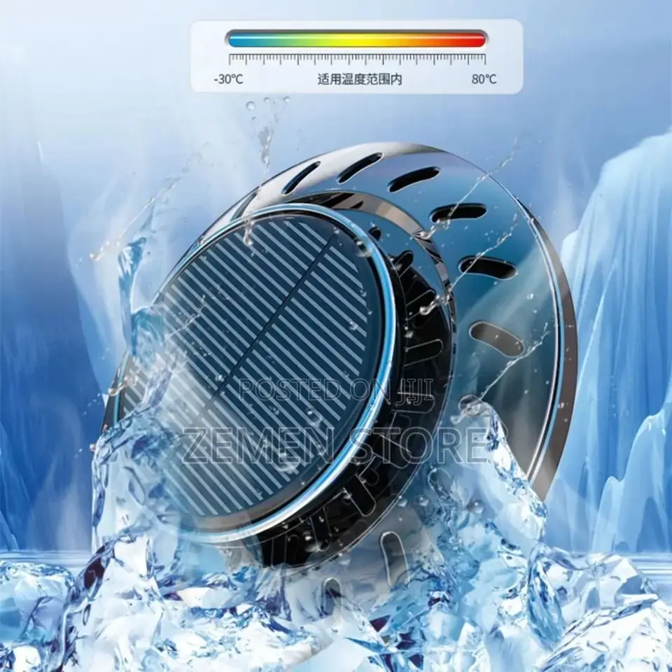 Car Solar Air Humidifier ከ 2 ነጻ ሽታ ጋር Original
