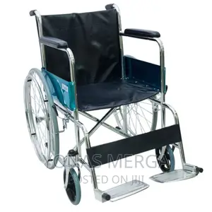 Wheelchair Reinforced Lightweight Manual Folding Wheelchair