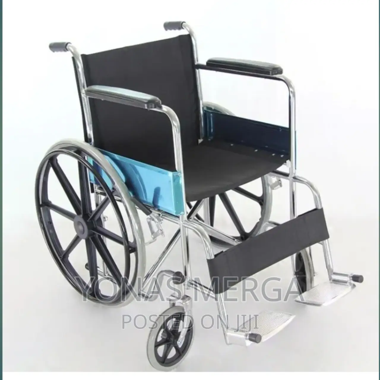 Wheelchair Metal Calf Support Elevating Footrest Wheelchair