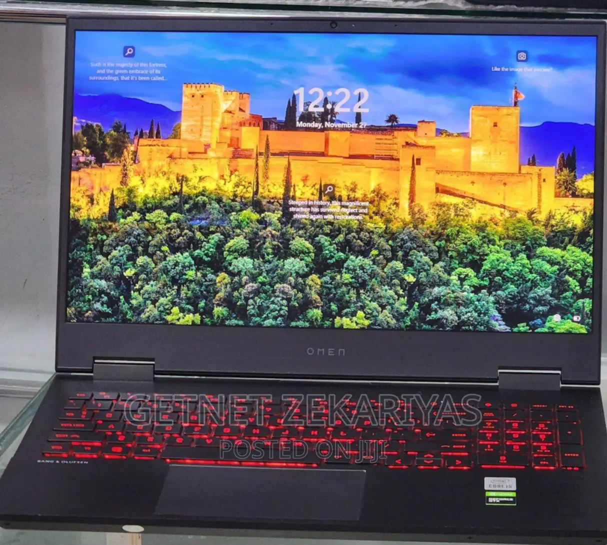 New Laptop HP Omen 15 16GB Intel Core I5 SSD 512GB