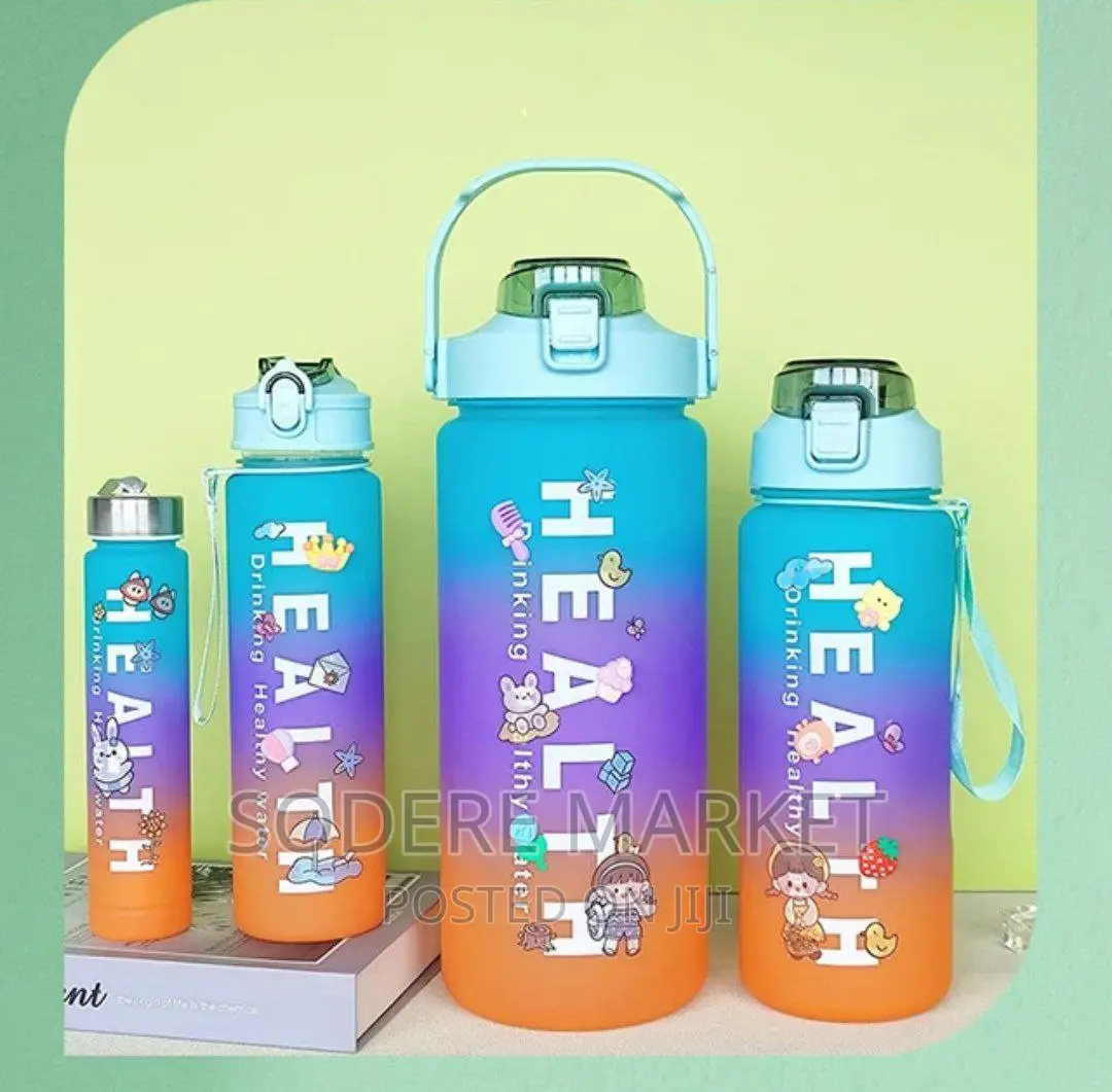 4in1 Colorful Water Bottle