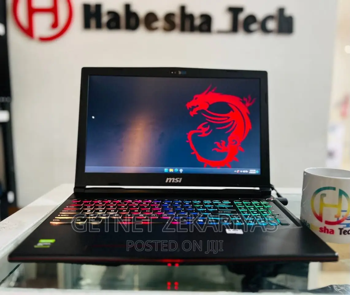 New Laptop MSI GL63 8RC 16GB Intel Core I7 SSD 512GB