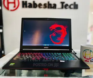 New Laptop MSI GL63 8RC 16GB Intel Core I7 SSD 512GB