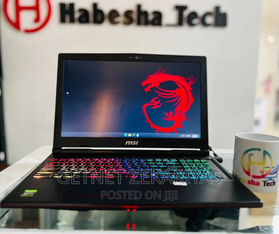 New Laptop MSI GL63 8RC 16GB Intel Core I7 SSD 512GB
