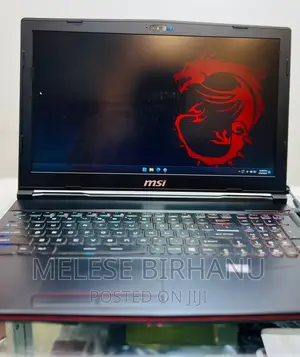 New Laptop MSI GL63 8RC 16GB Intel Core I7 SSD 512GB