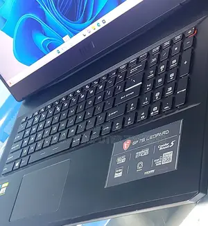 New Laptop MSI GP75 Leopard 16GB Intel Core I7 SSD 1T