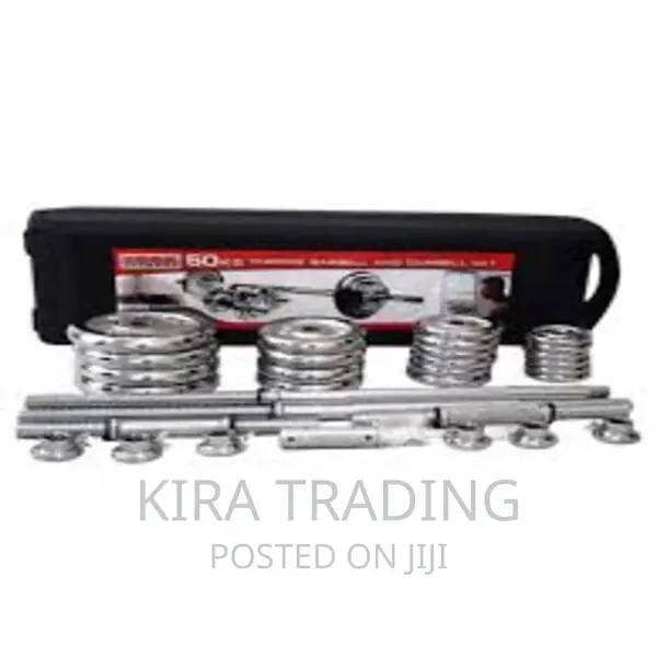ምቹ የአውሮፓ ባለ ጎማ 50kg Dumbbell and Barbell