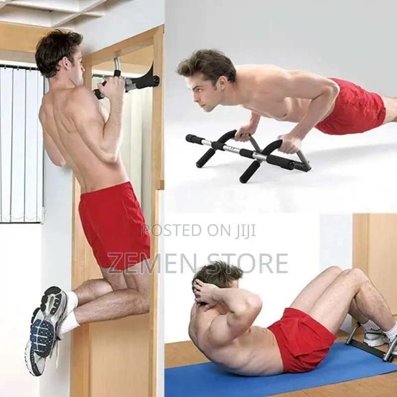 The Original Iron Gym Workout Pull Up Bar ለተላያየ አይነት ስፖርት