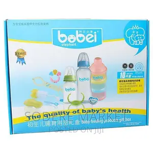 Bobei 10 Pices Milk Bottle Set