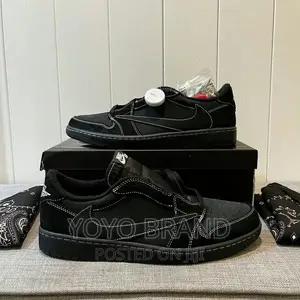 Air Jordan Travis Scott Black Phantom