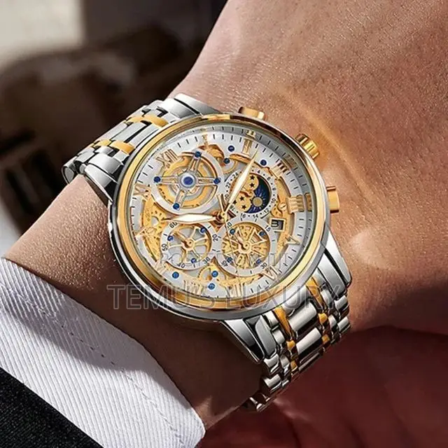 LIGE Luxury Men Watch Fashion Calendar Wristwatch