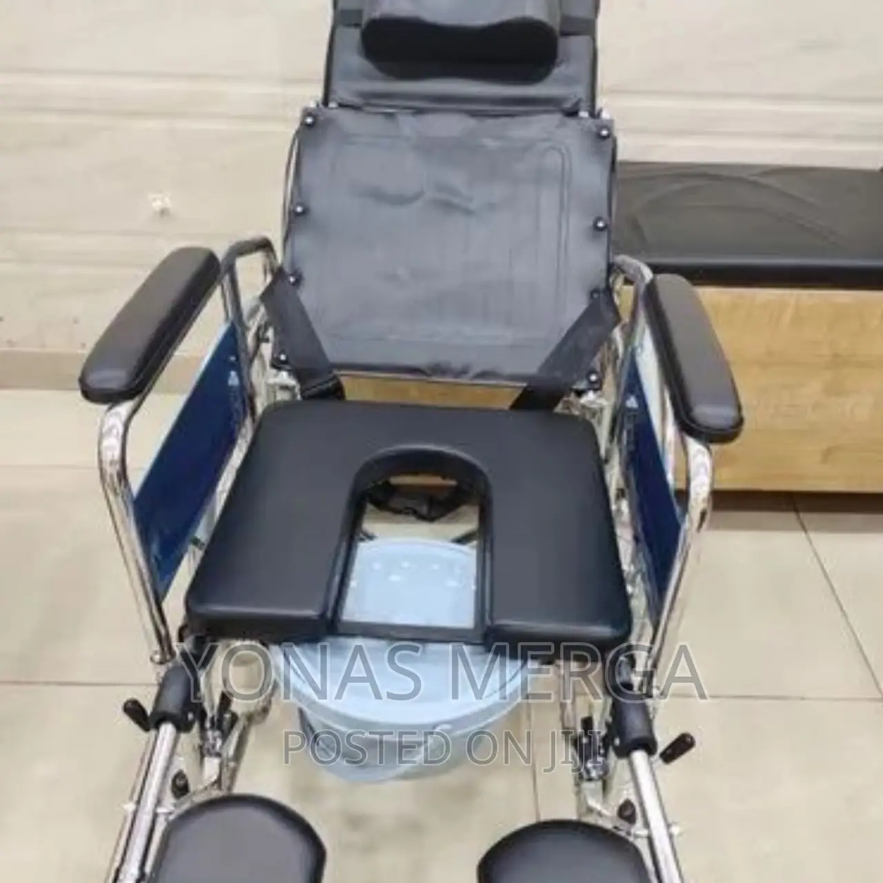 Toilet Wheelchair Reclining and Tilt- In Space Wheelchair