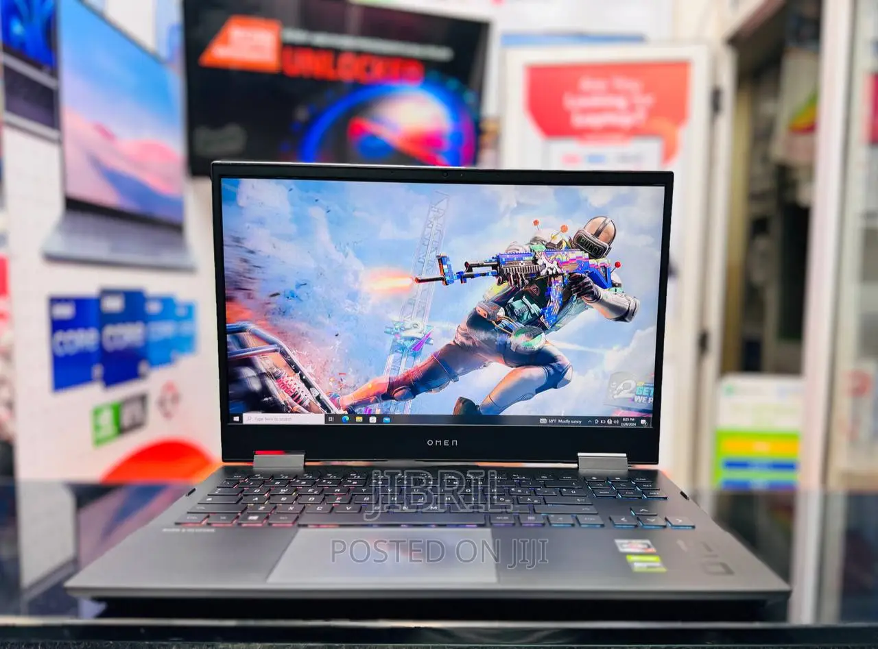New Laptop HP Omen 15 16GB AMD Ryzen 7 SSD 512GB