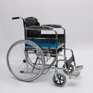 Toilet Wheelchair Approx.150 Kg Manual Wheelchairs, 4 Wheels