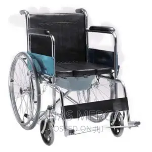 Comfortable Sturdy Wheelchair Made With High Grade Stainkess