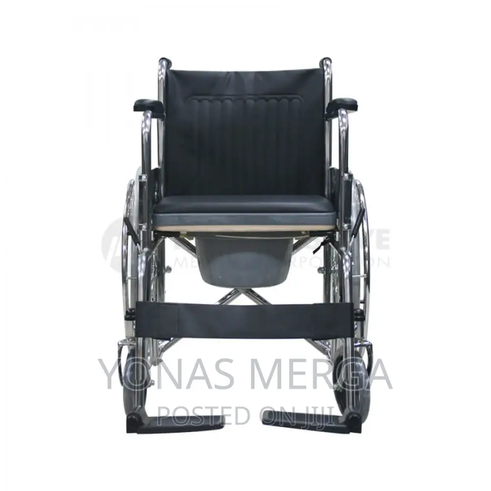 Toilet Wheelchair Commode
Wheelchair Product Code:9-Ic-W609f