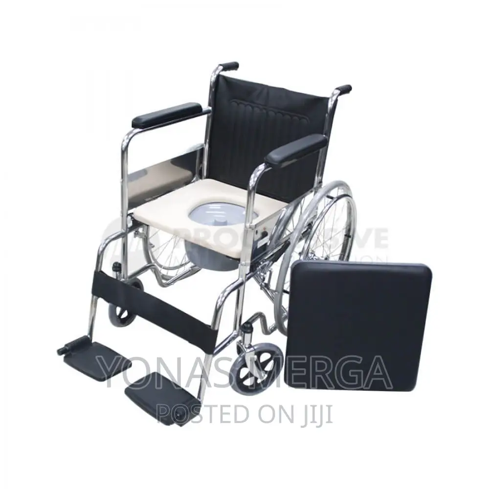 Toilet Wheelchair Commode
Wheelchair Product Code:9-Ic-W609f