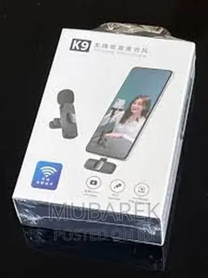 Wireless Microphone With Dual Mic