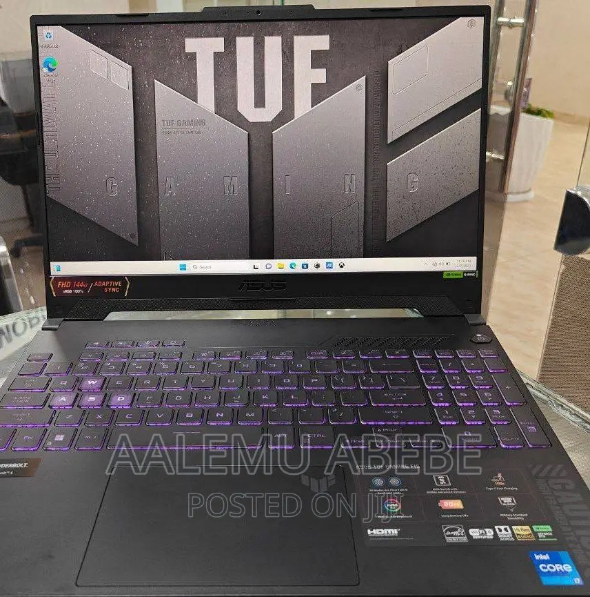 New Laptop Asus TUF Gaming A15 16GB Intel Core I7 SSD 1T