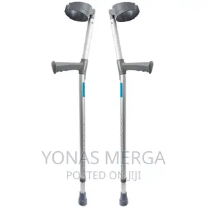 Crutches(Pair)Adjustable Arm Cuff Crutch Walker,Lightweight