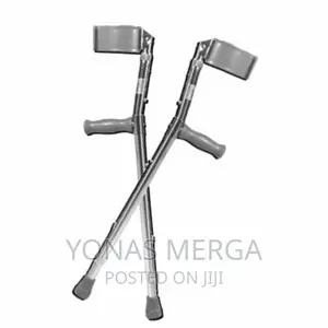 DIBAKO Adult Crutches Folding Elbow Arm Crutch, Foldable