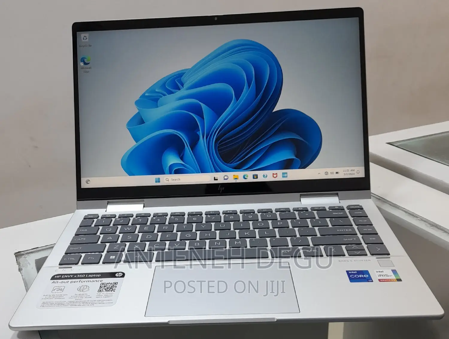 New Laptop HP Envy X360 16GB Intel Core I7 SSD 1T