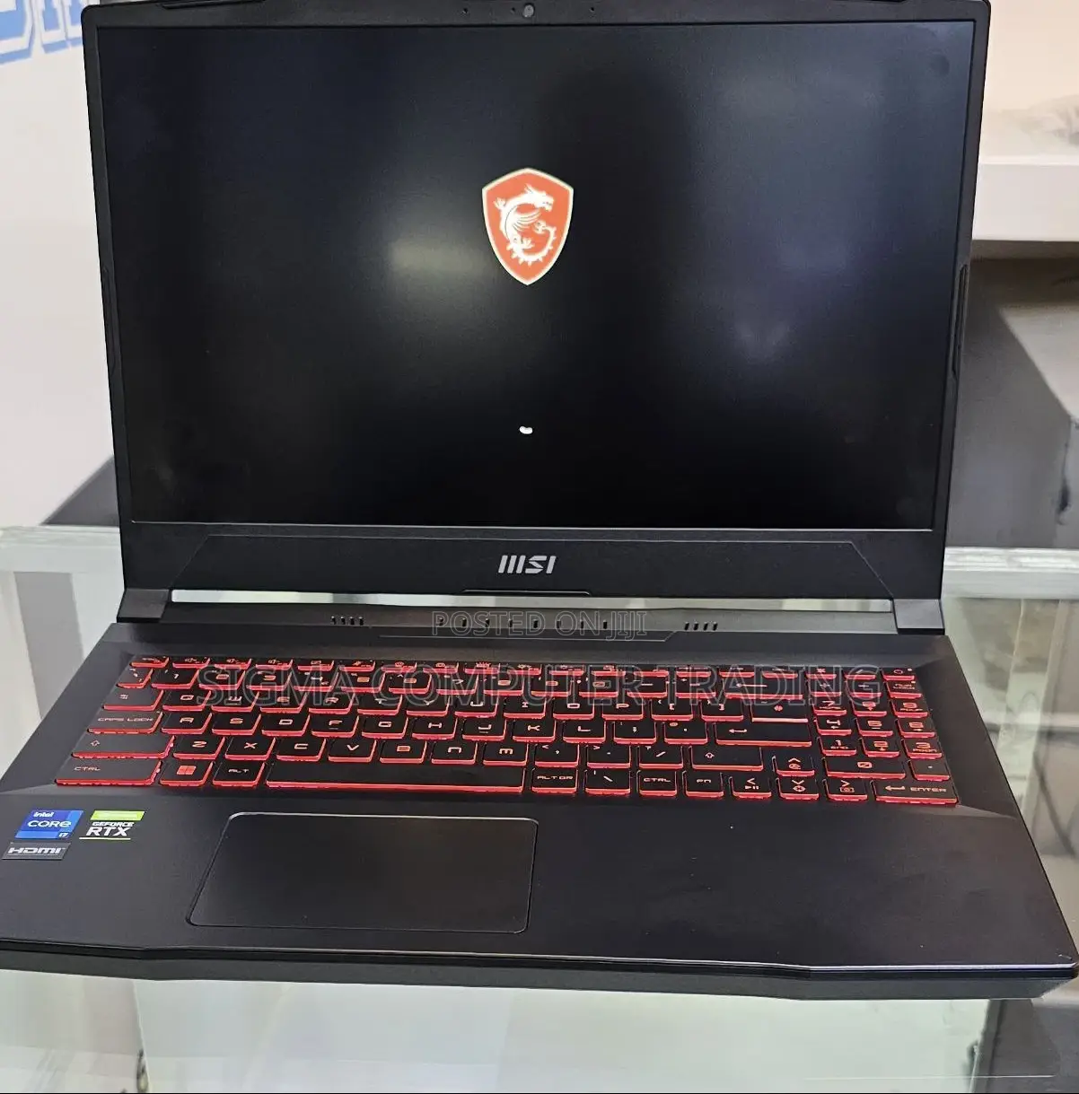 New Laptop MSI GF63 16GB Intel Core I7 SSD 1T
