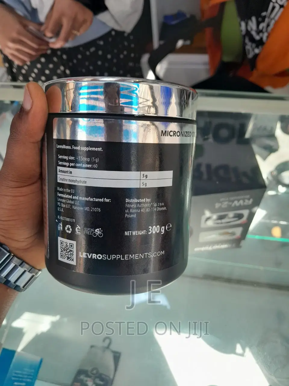 Kevin Levron Micronized Creatine