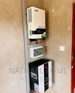 Solar System Inverter and Battery