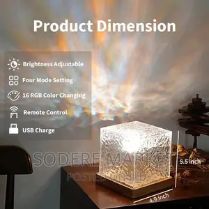 Dynamic Crystal Table Lamp
