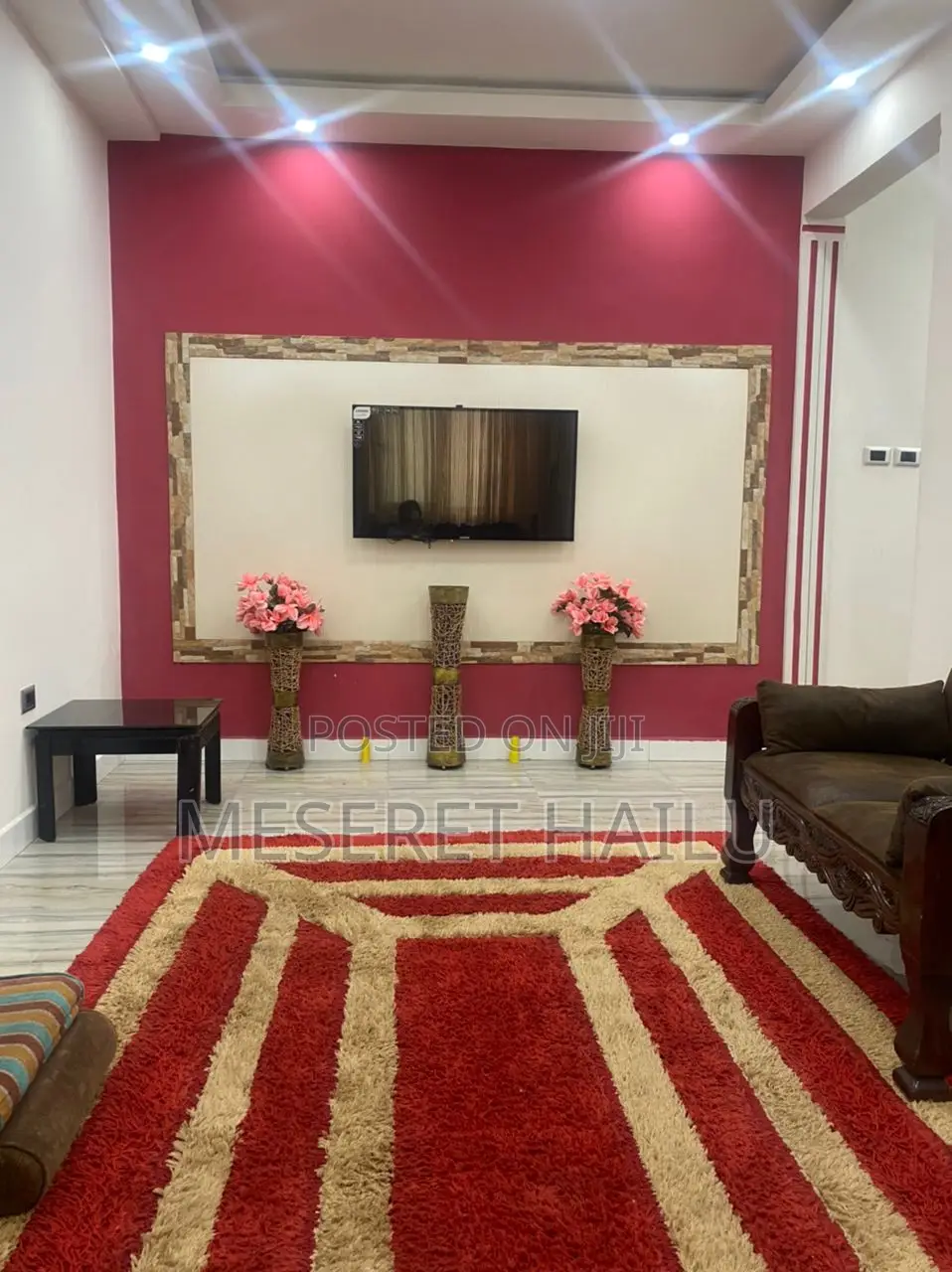 Furnished 1bdrm Apartment in Bole Michael for rent