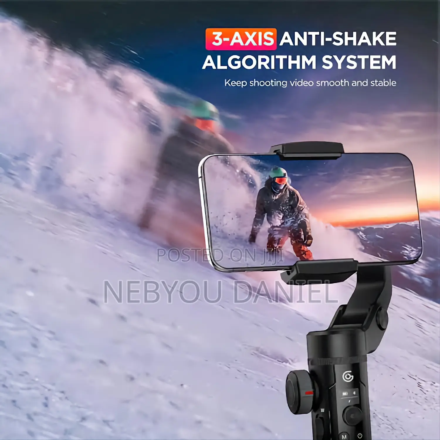 3 Axis Gimbal Stablizer for Vloggers