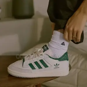 Adidas Centennial 85 LO Cloud White Green/Cream Shoes