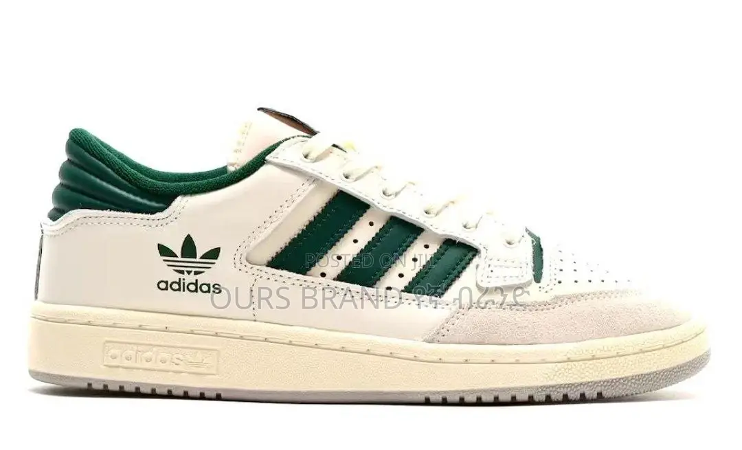 Adidas Centennial 85 LO Cloud White Green/Cream Shoes