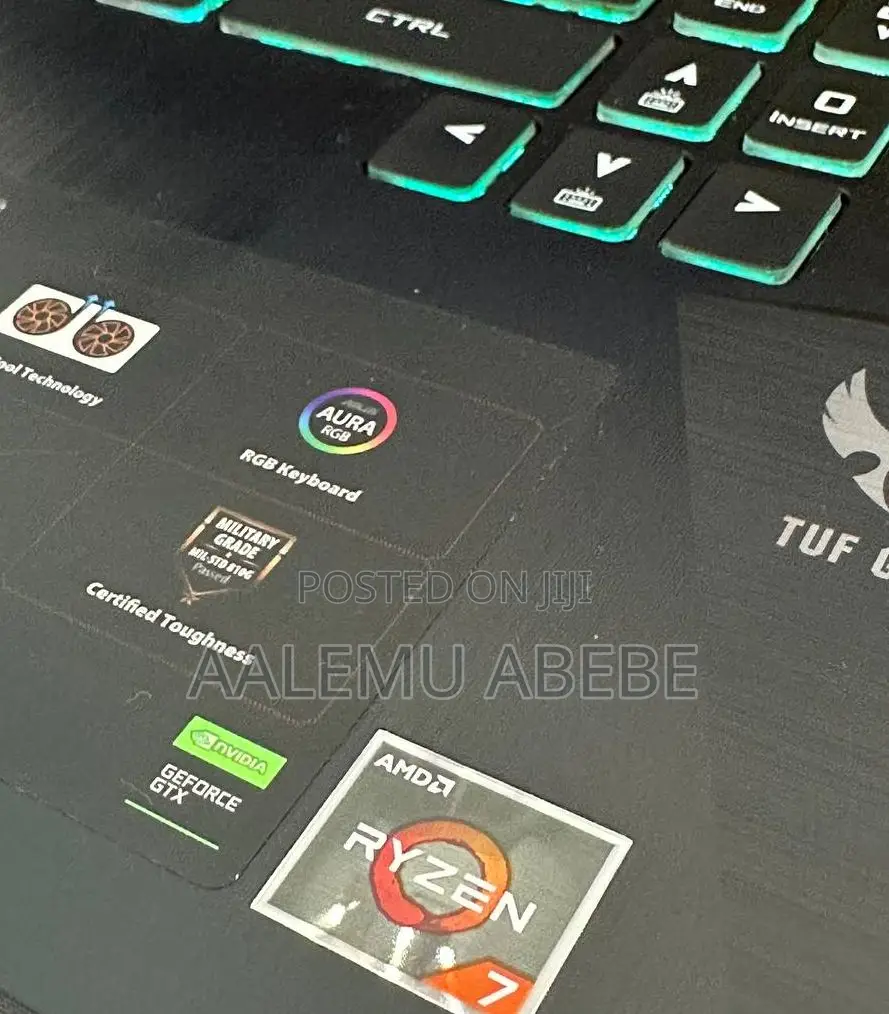 New Laptop Asus TUF Gaming A15 16GB AMD Ryzen 7 SSD 512GB