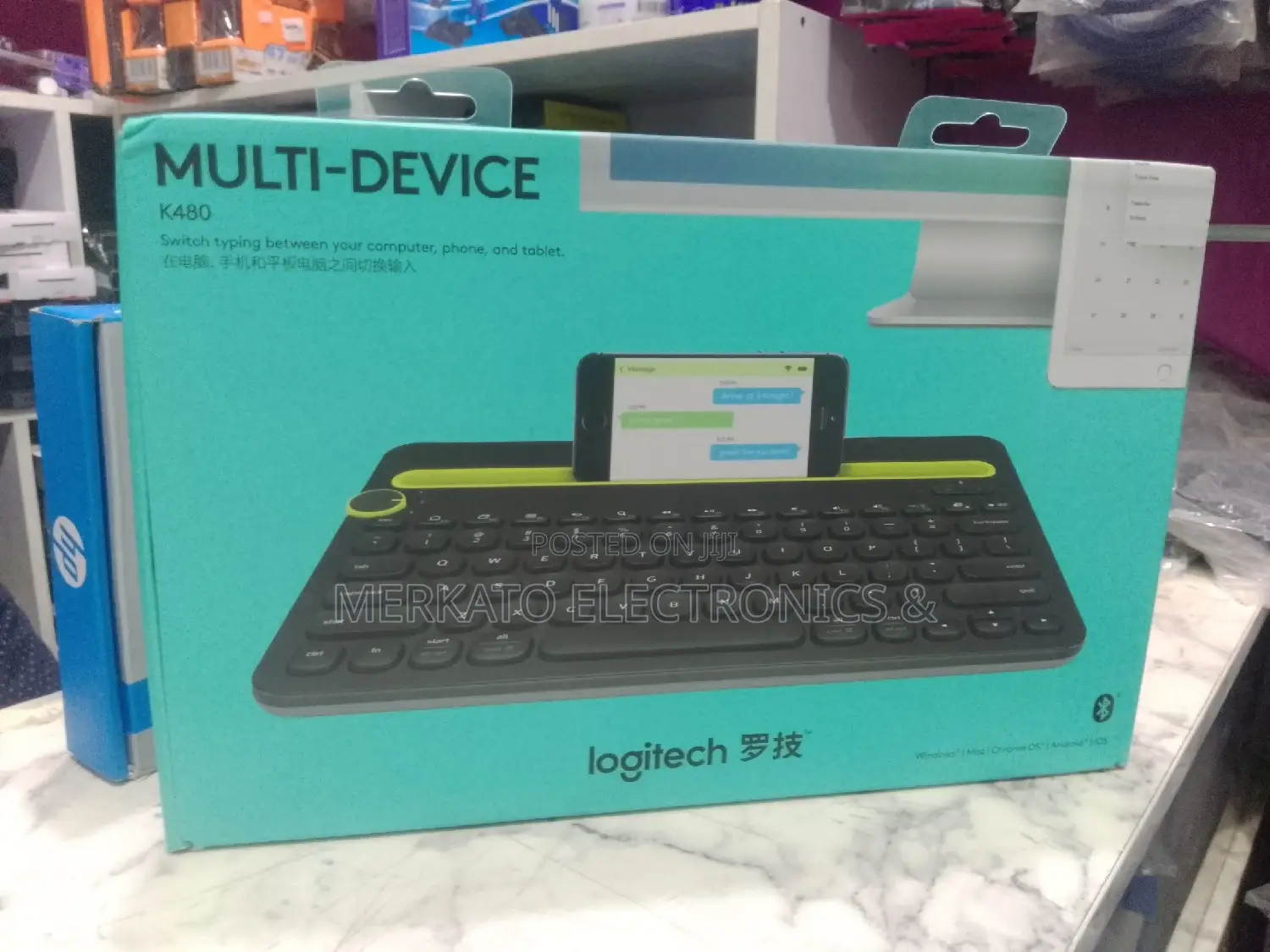 Keyboard Multi-Device Wireless Logitech