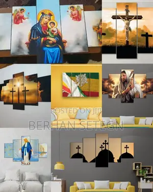 Wall Arts and Canvas ተገጣጣሚ የግድግዳ ምስሎች