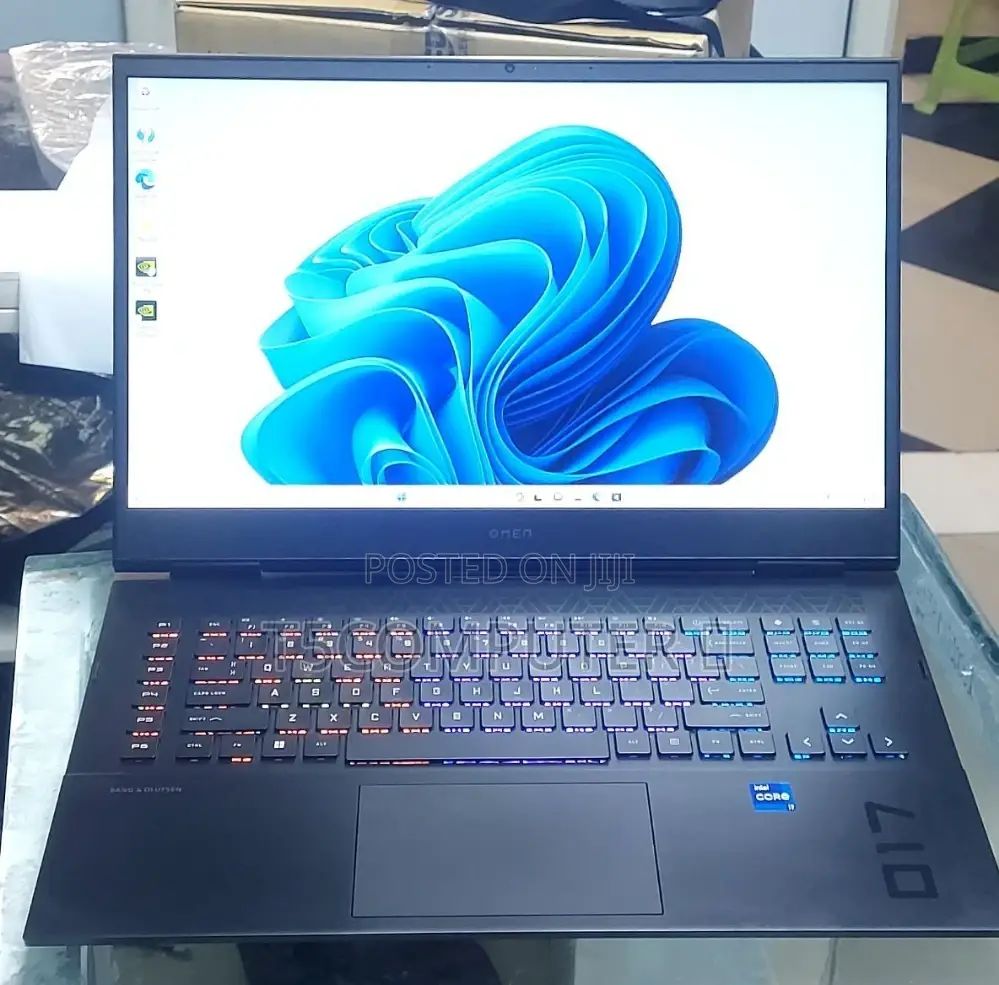 New Laptop HP Omen 17 16GB Intel Core I7 SSD 1T