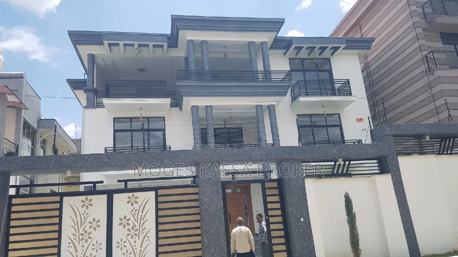 Furnished 8bdrm Townhouse/Terrace in አያት ከአያት አደባባይ አካባቢ, Yeka