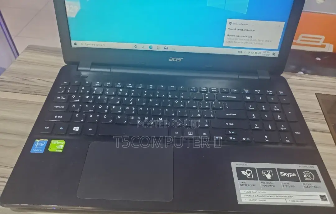 New Laptop Acer Aspire VX 15 8GB Intel Core I5 SSD 500GB